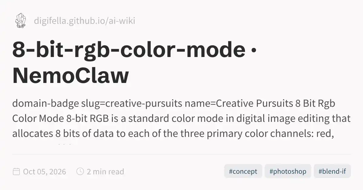 8-bit-rgb-color-mode · NemoClaw