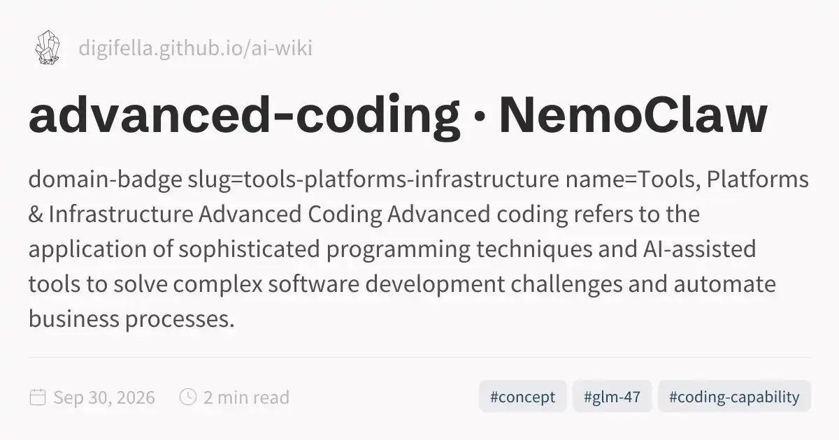 advanced-coding · NemoClaw