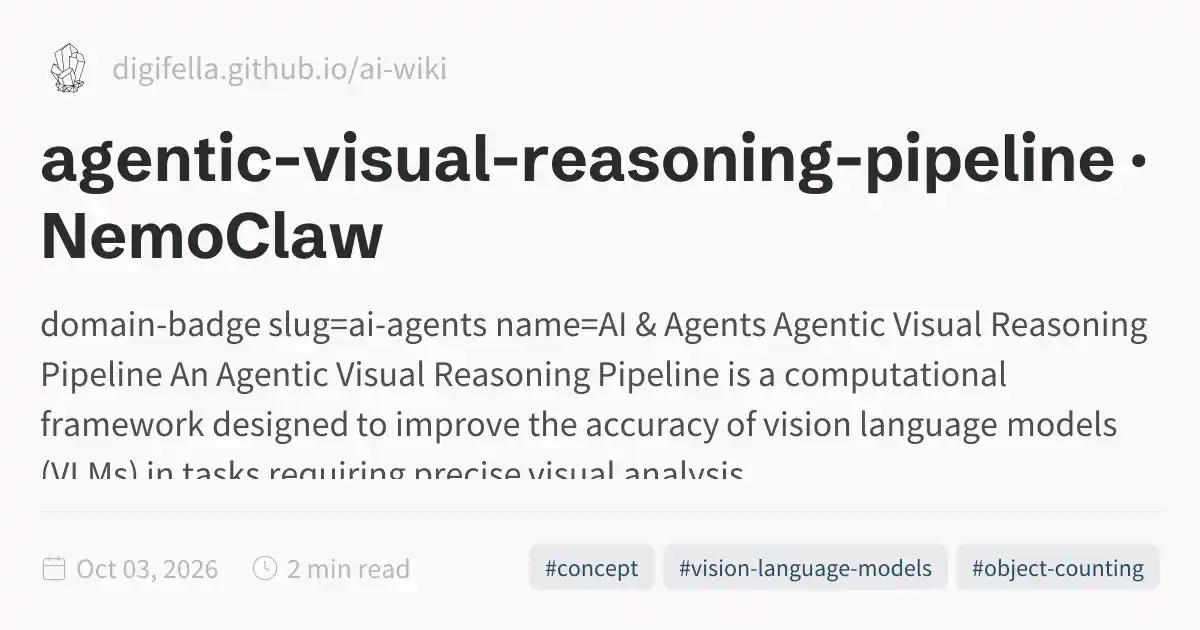 agentic-visual-reasoning-pipeline · NemoClaw
