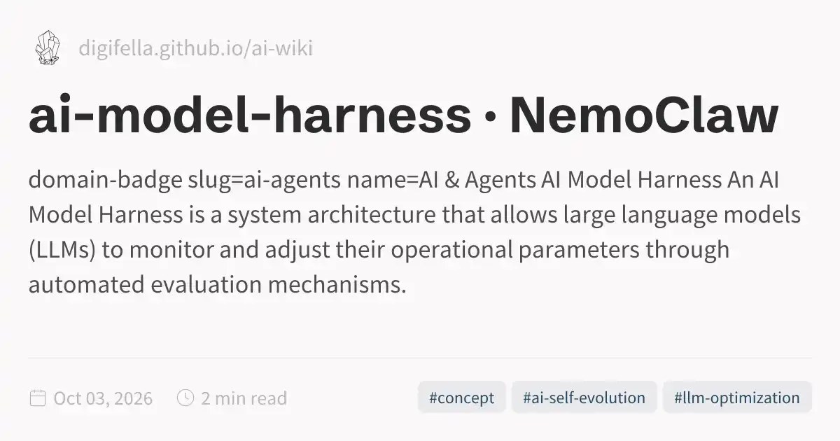 ai-model-harness · NemoClaw