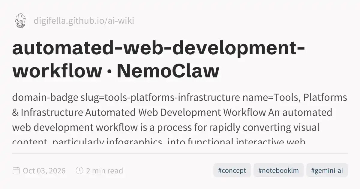 automated-web-development-workflow · NemoClaw