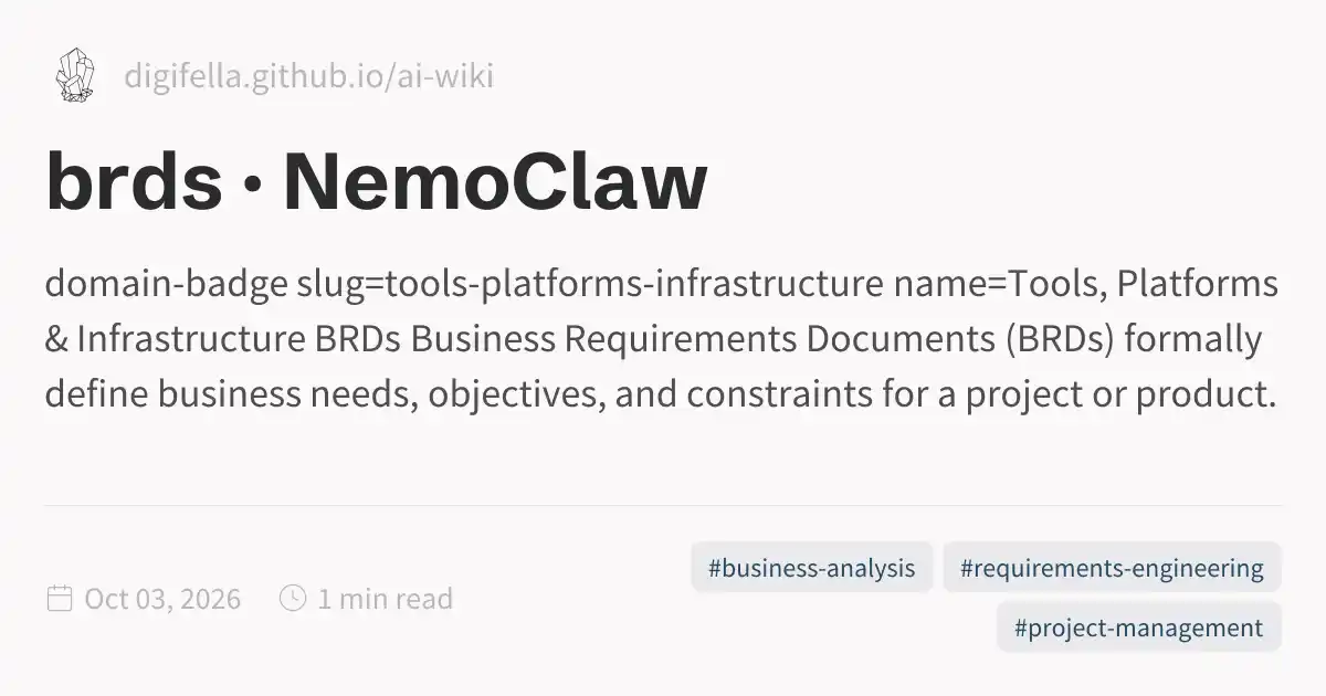 brds · NemoClaw