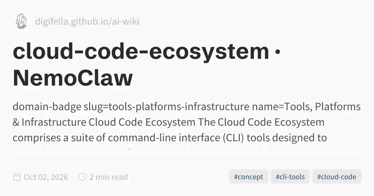 cloud-code-ecosystem · NemoClaw