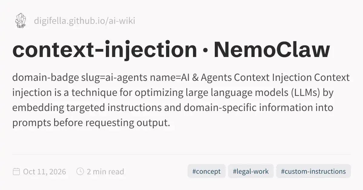 context-injection · NemoClaw