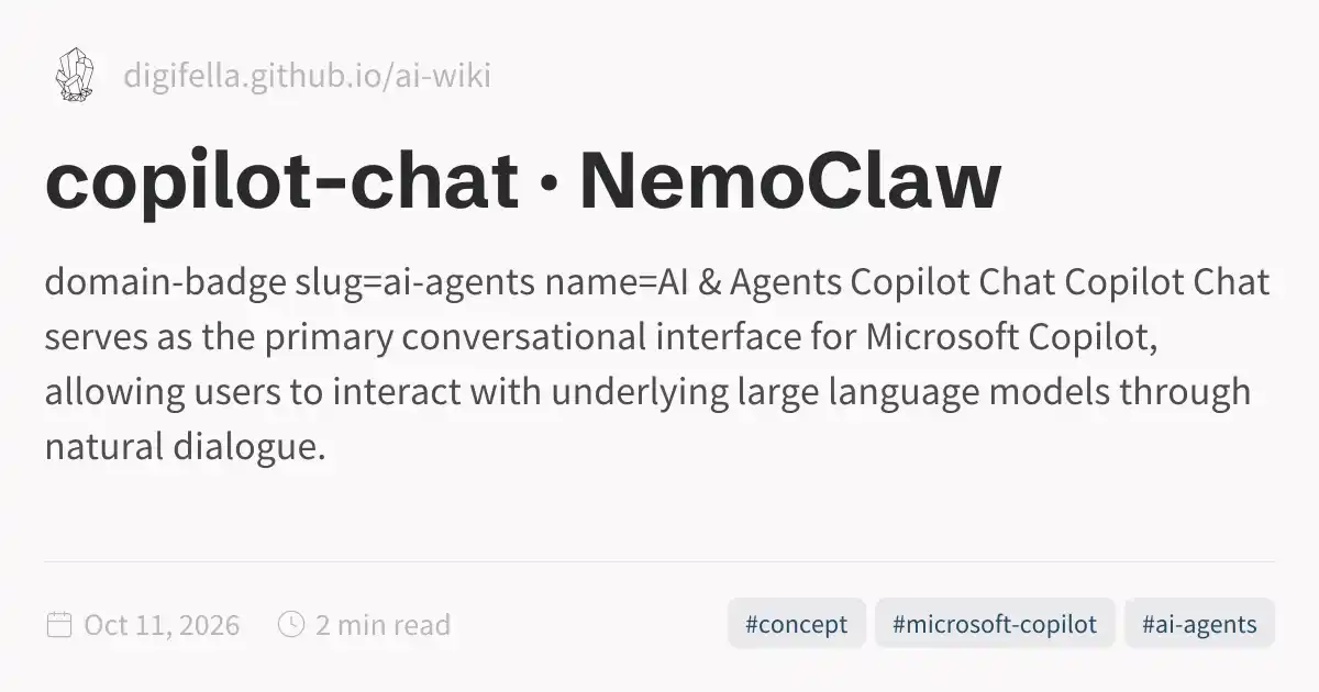 copilot-chat · NemoClaw