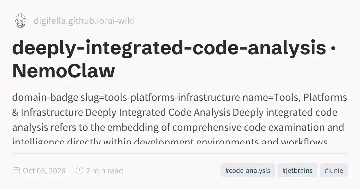 deeply-integrated-code-analysis · NemoClaw