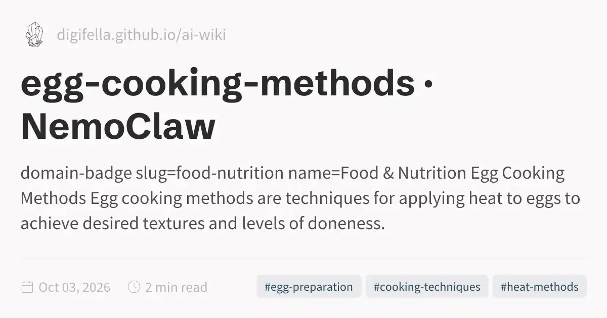 egg-cooking-methods · NemoClaw