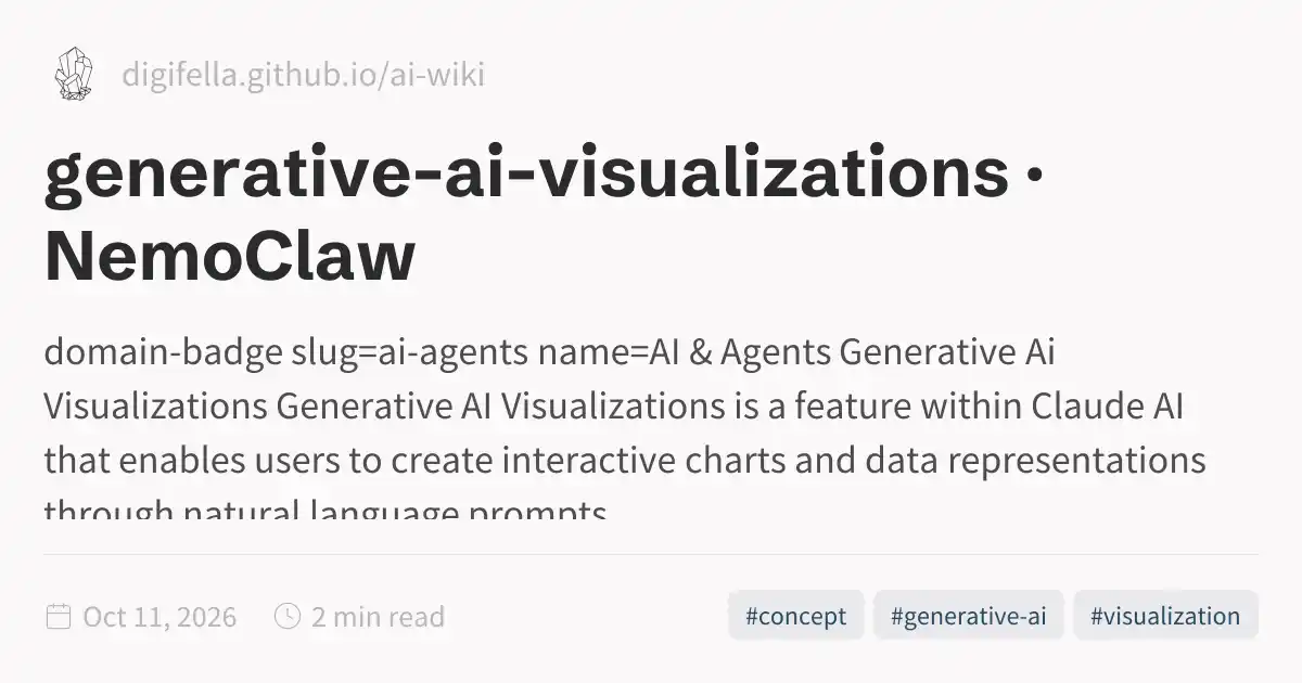 generative-ai-visualizations · NemoClaw