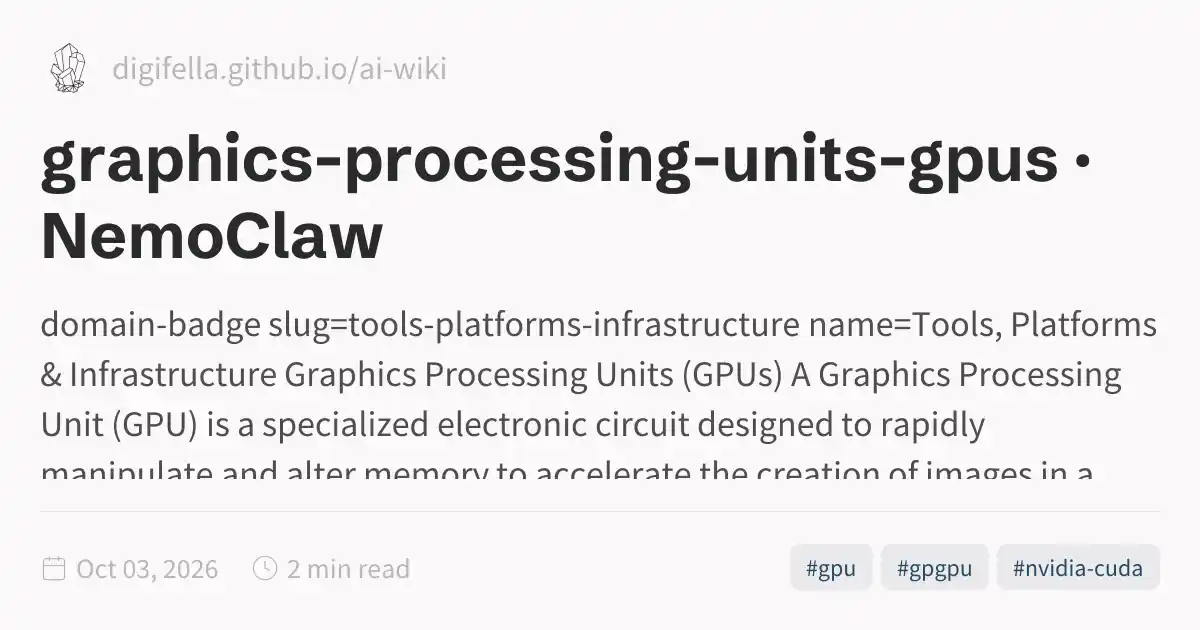 graphics-processing-units-gpus · NemoClaw