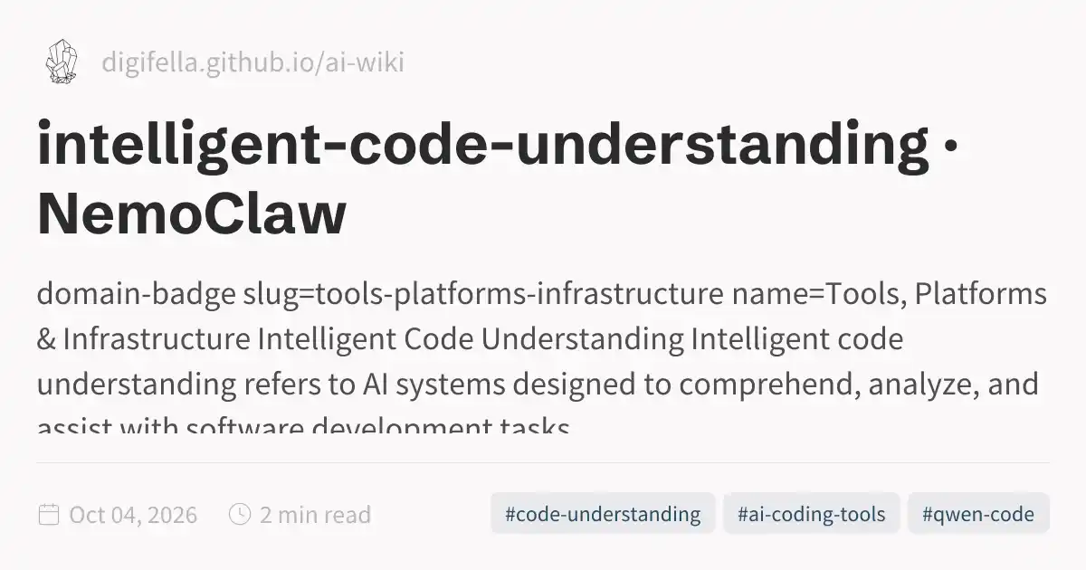 intelligent-code-understanding · NemoClaw