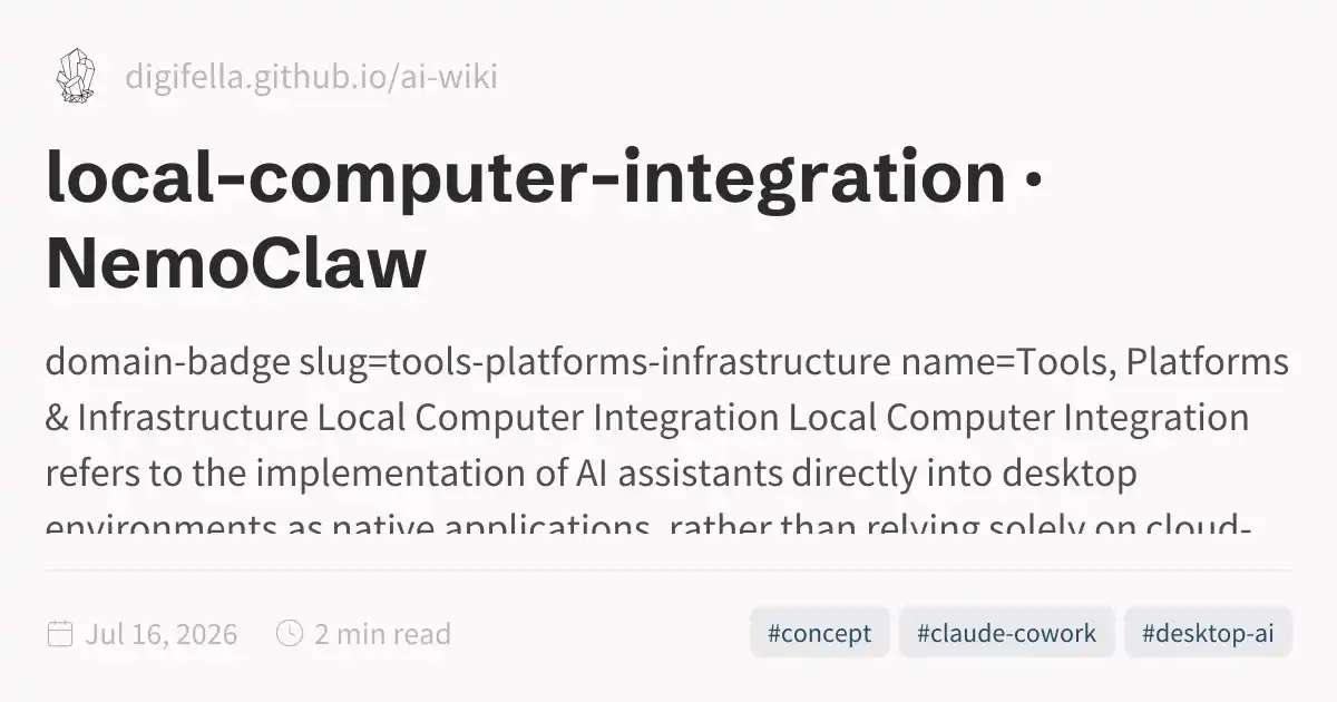 local-computer-integration · NemoClaw