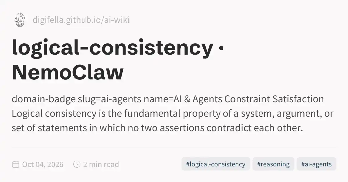 logical-consistency · NemoClaw