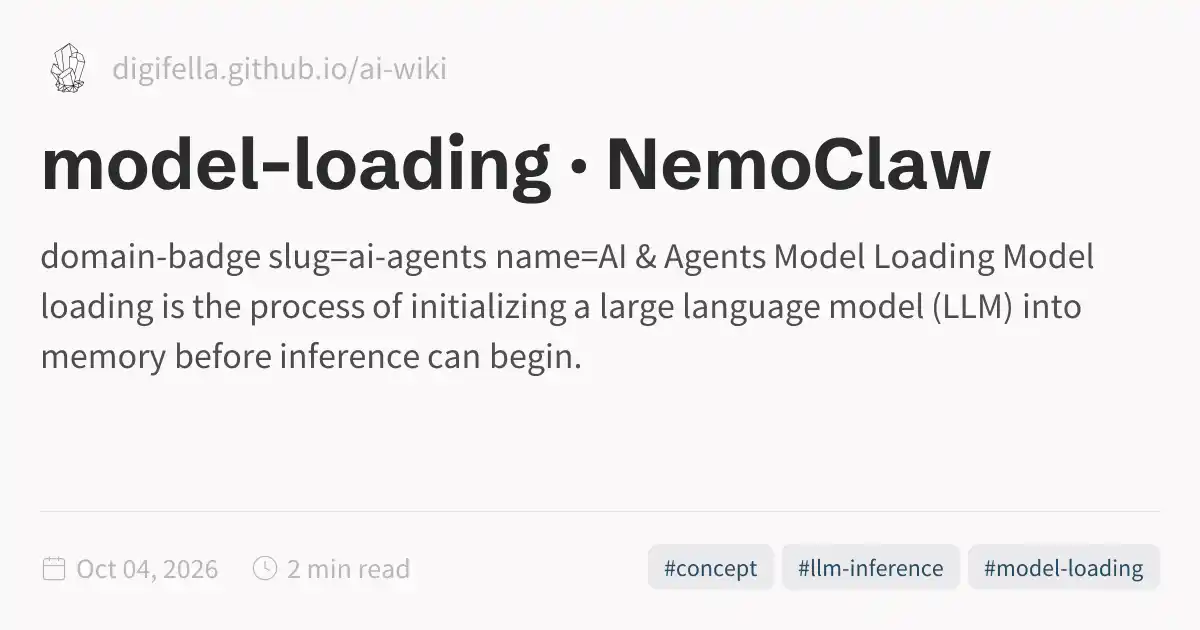 model-loading · NemoClaw