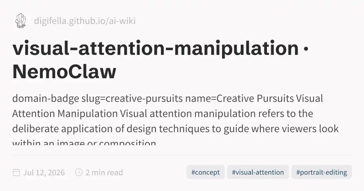 Guide Viewers visual-attention-manipulation · NemoClaw