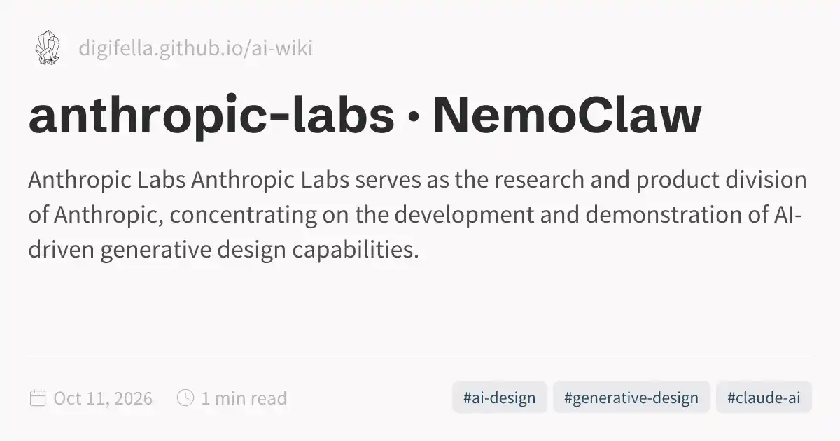 anthropic-labs · NemoClaw