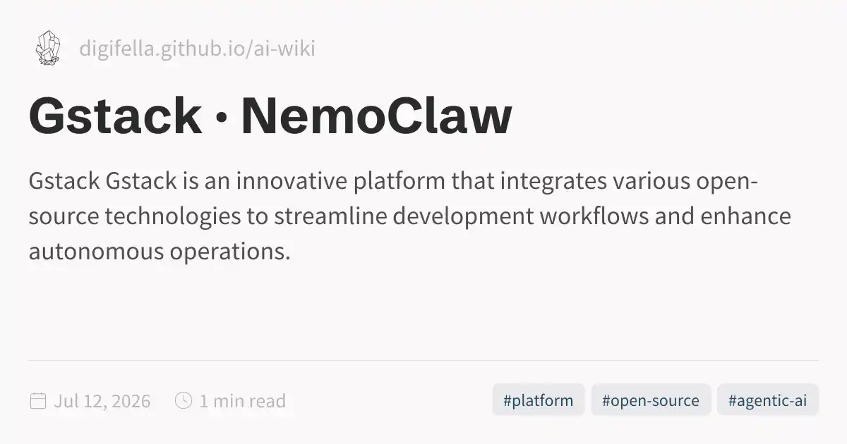 Gstack · NemoClaw