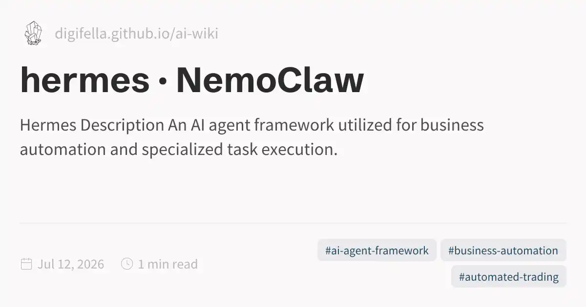 hermes · NemoClaw