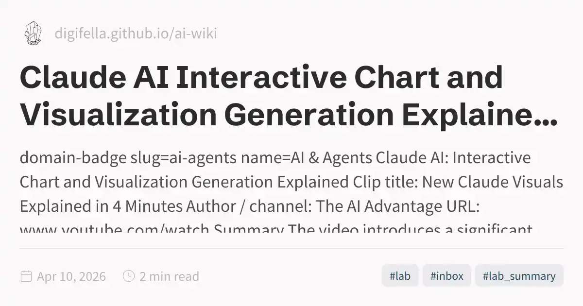 Claude AI Interactive Chart and Visualization Generation Explained ...